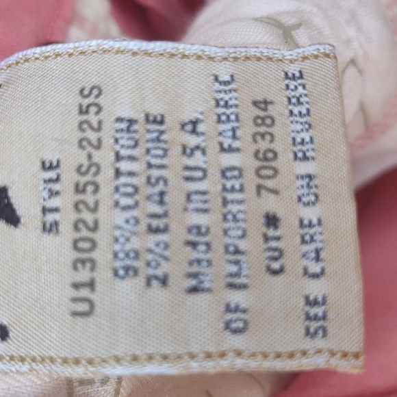 🏵️ 7 for All Mankind Pink Flared Pants - Picture 5 of 5